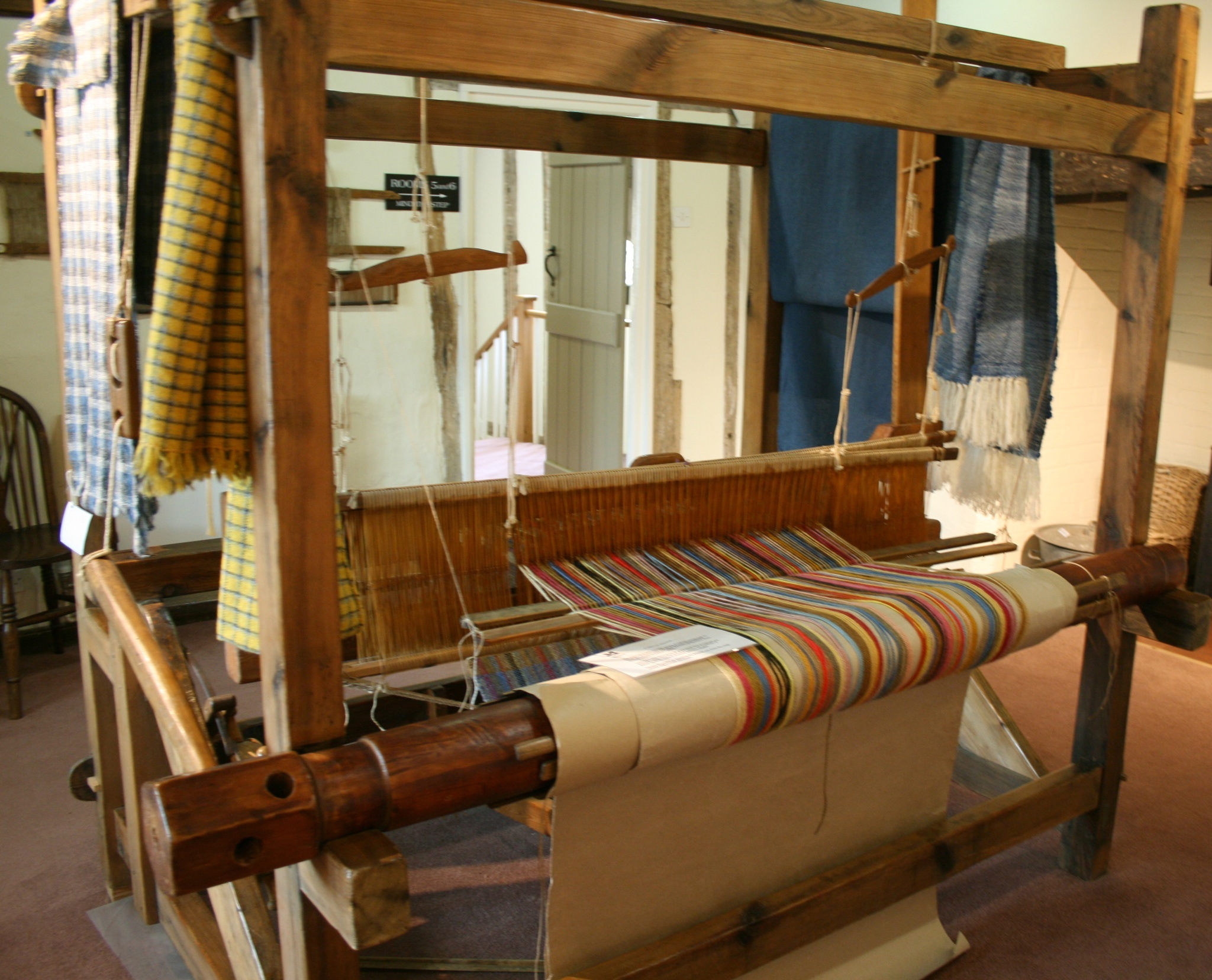Manufacture Of Lavenham Blue Cloth In Medieval Times