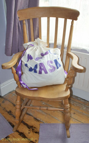 Read more about the article Making my wool wash bag