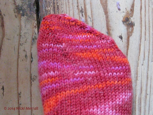 Jupiter Galaxy sock star toe