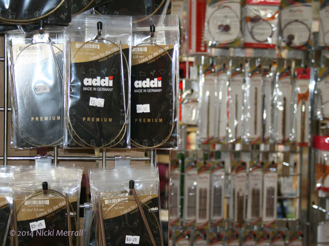 Addi and Knit Picks knitting needles