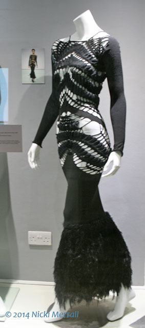 Long openwork dress by Mark Fast