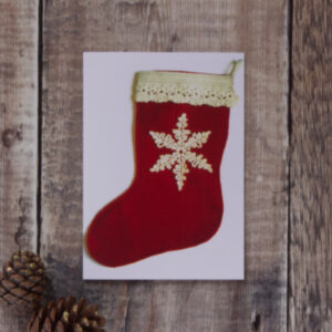 Christmas Stocking greeting card