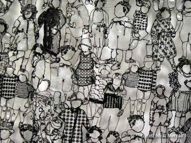 Wall hanging by Jo Beattie