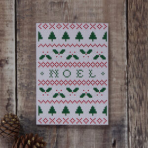 Noel greeting card