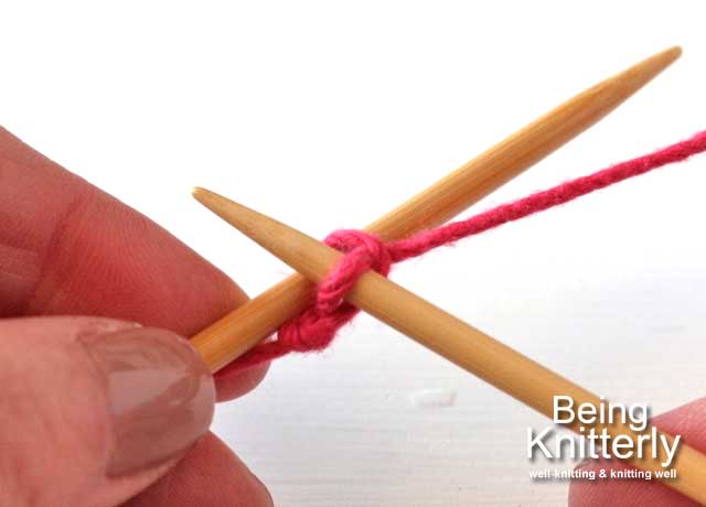 Step 3: Pull new loop through slip knot