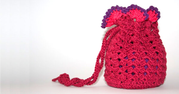 Read more about the article Drawstring crochet bag workshop