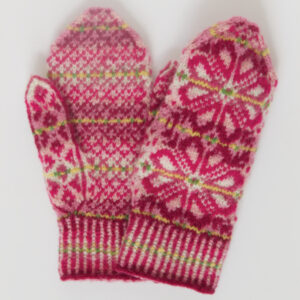 Rose Petal mittens